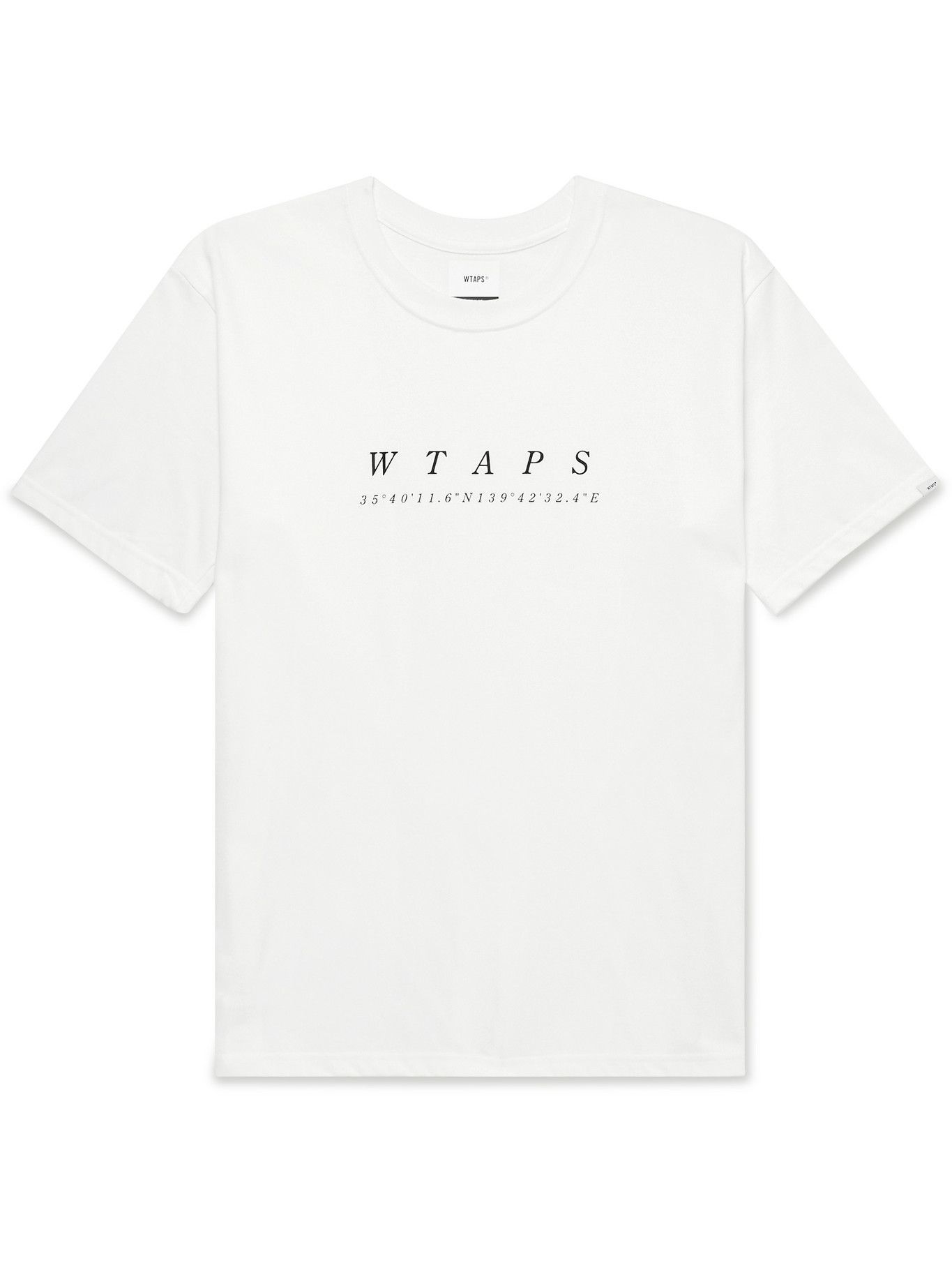 WTAPS - Logo-Print Cotton-Jersey T-Shirt - White WTAPS