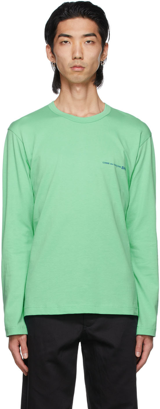 comme des garcons green t shirt