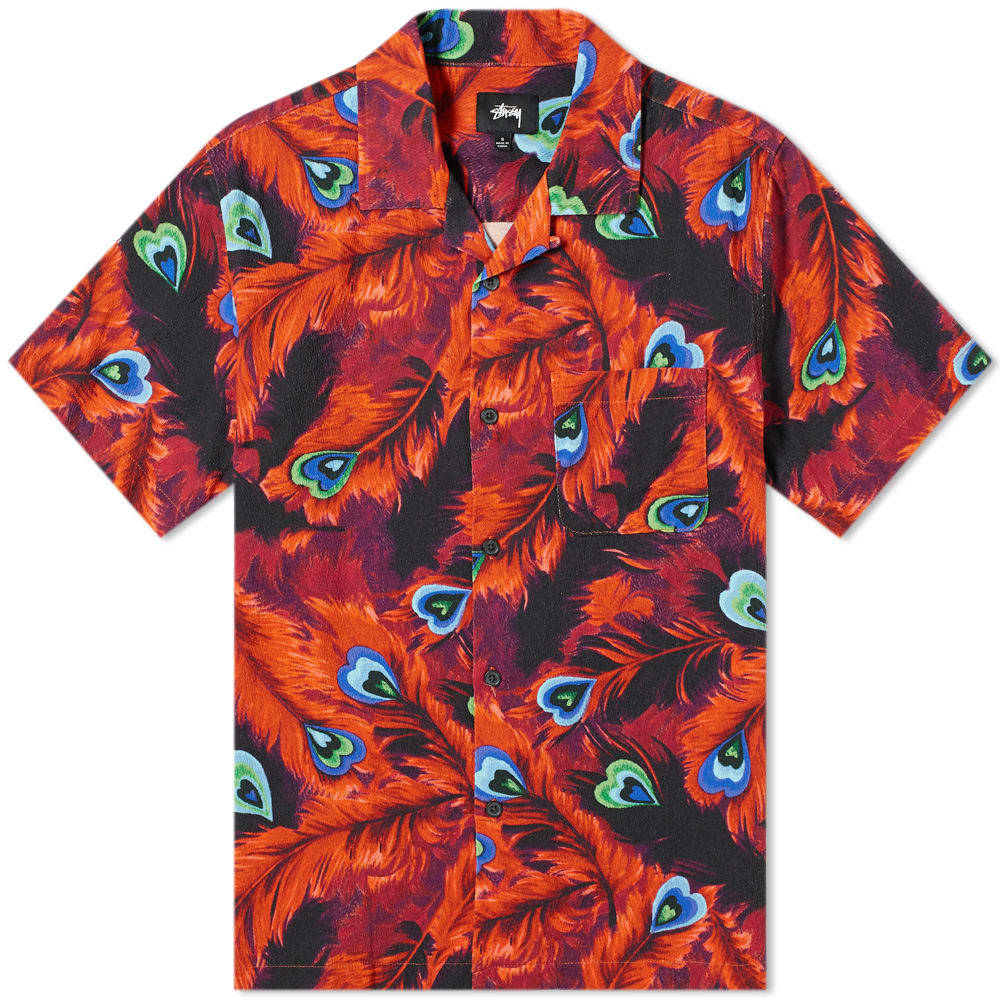 Stussy Short Sleeve Peacock Shirt Stussy