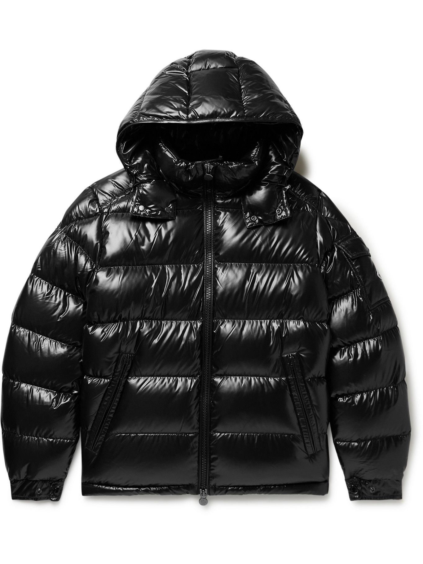 Moncler - Maya Quilted Shell Down Jacket - Black Moncler