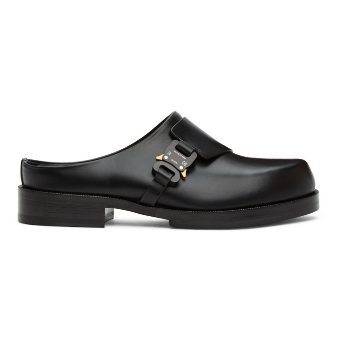 1017 ALYX 9SM Black Formal Clog Loafers 1017 ALYX 9SM