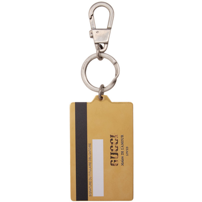 gucci credit card keychain