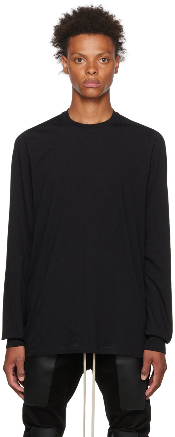 Rick Owens Black Long Sleeve T-Shirt