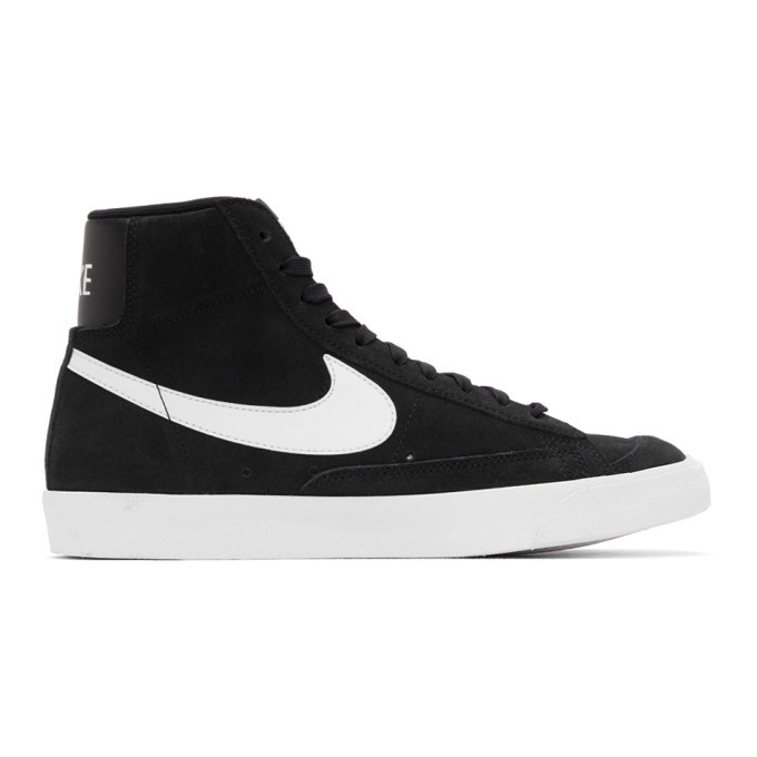 black suede blazer mid vintage sneakers