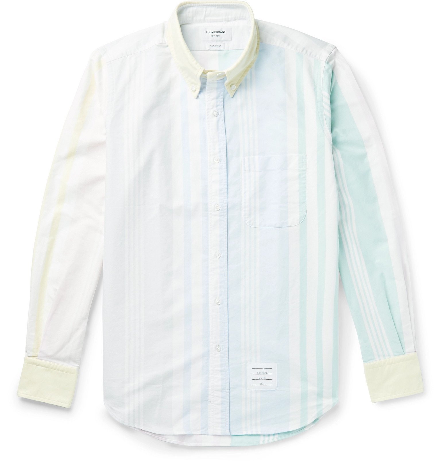 striped cotton oxford fun shirt