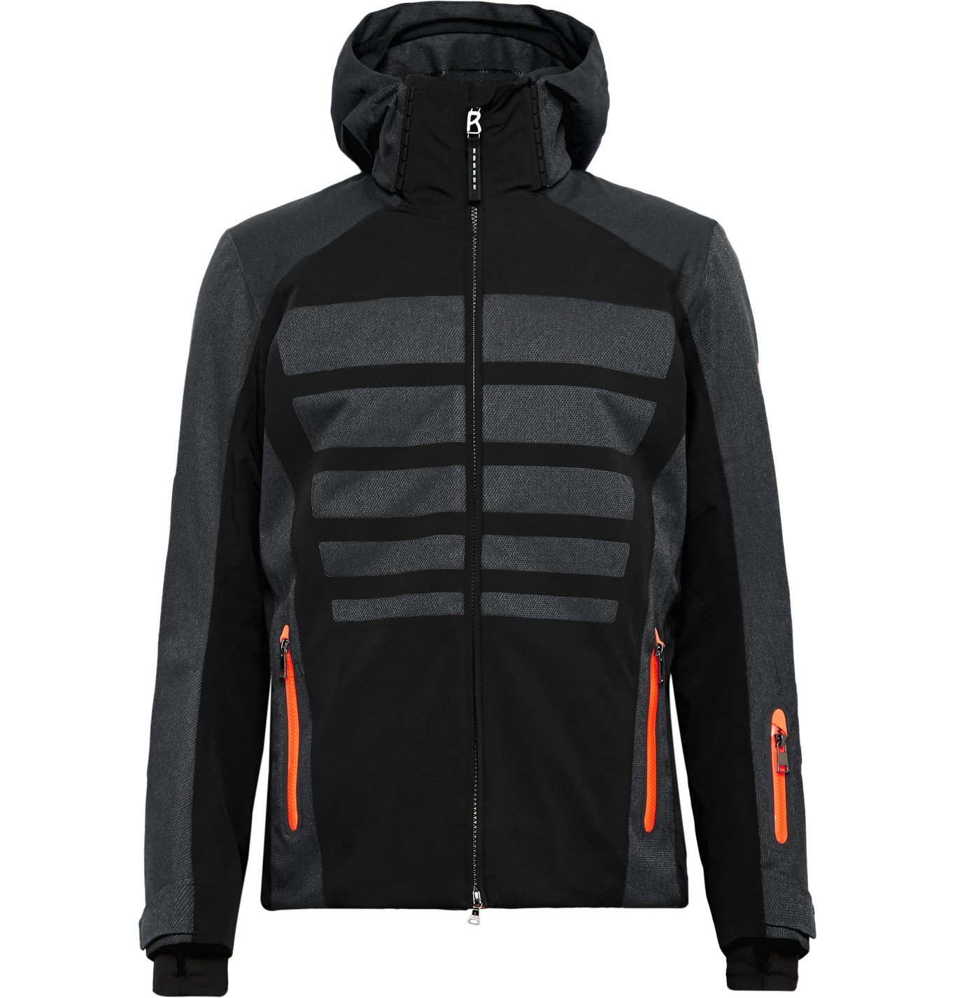 Bogner - Buster Padded Textured Hooded Ski Jacket - Black Bogner