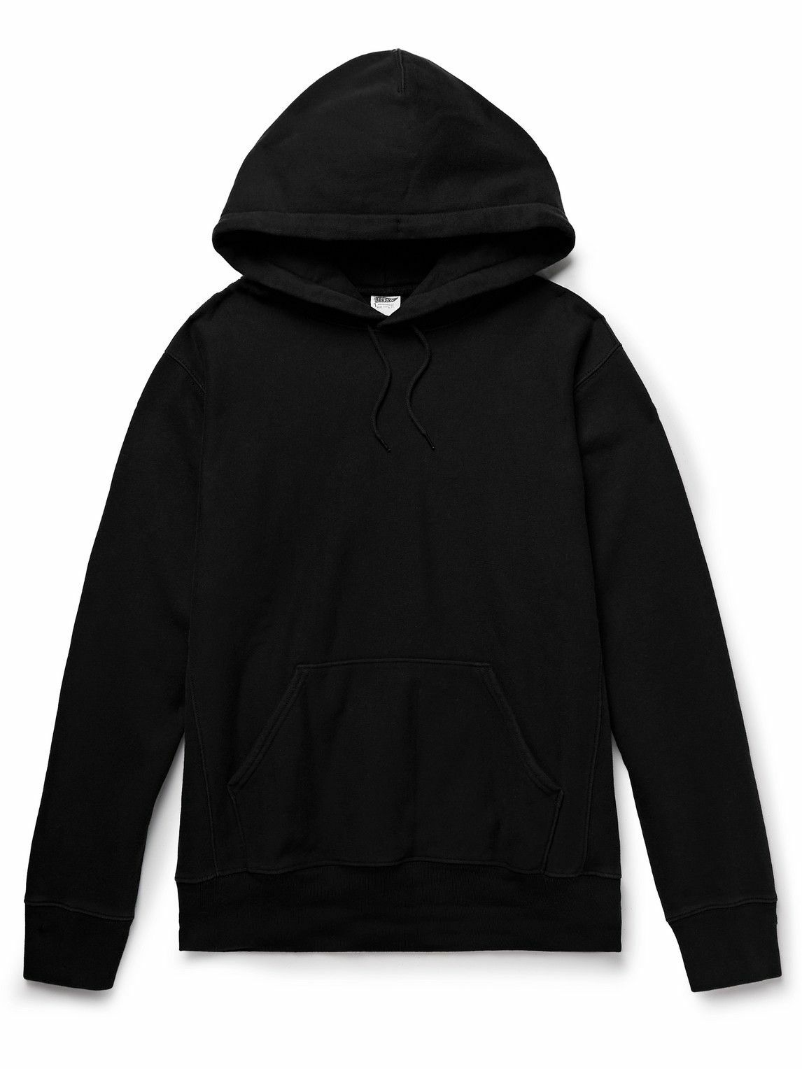J.Crew SlimFit CottonBlend Jersey Hoodie Black J.Crew