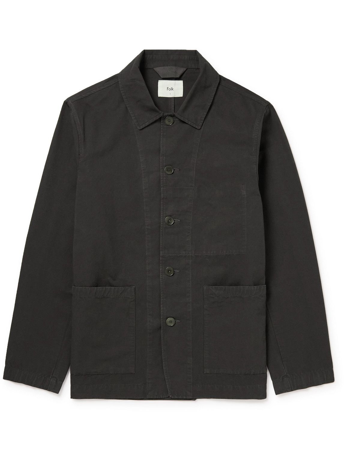 Folk CottonDrill Jacket Gray Folk