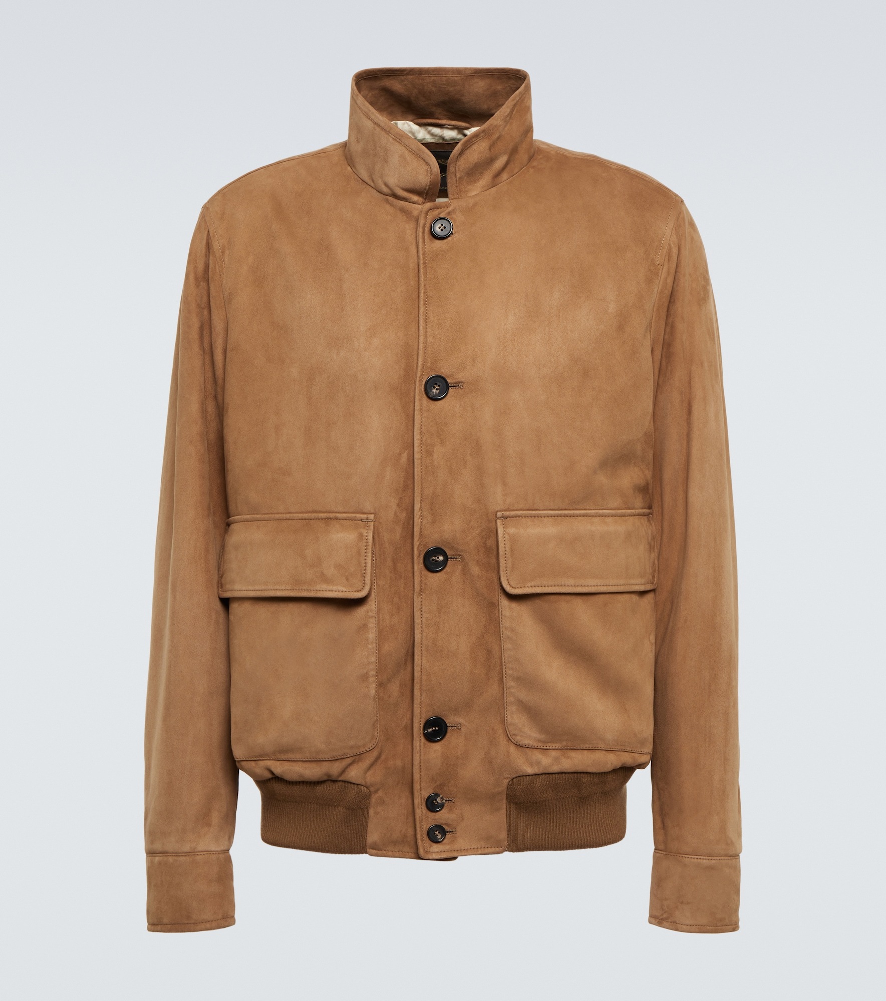 Loro Piana - Spagna suede bomber jacket Loro Piana