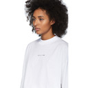 1017 ALYX 9SM White Visual Long Sleeve T-Shirt