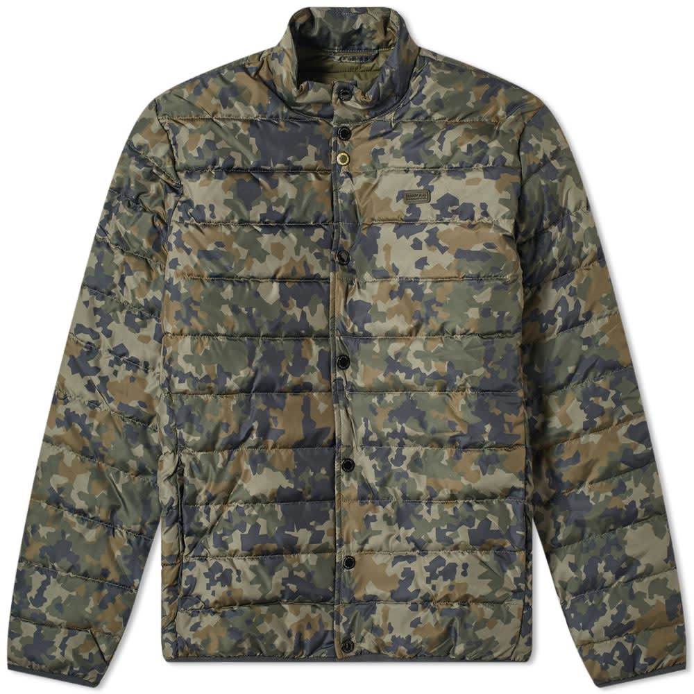 Barbour International Mark Camo Quilted Jacket