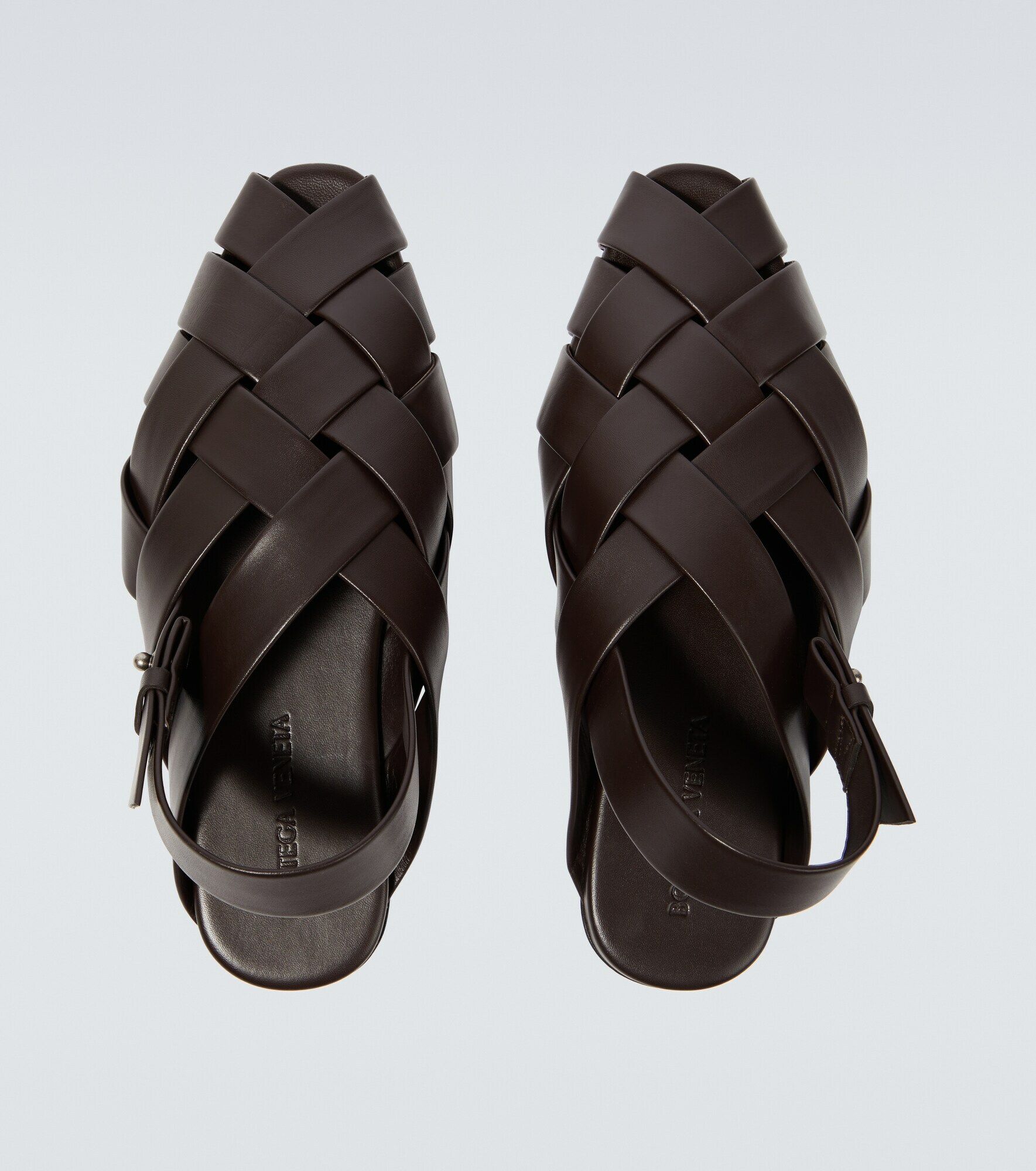 Bottega Alfie leather slippers Bottega