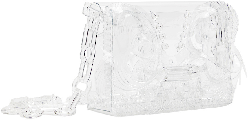 Mame Kurogouchi Transparent Mini Sculptural Chain Bag Mame Kurogouchi