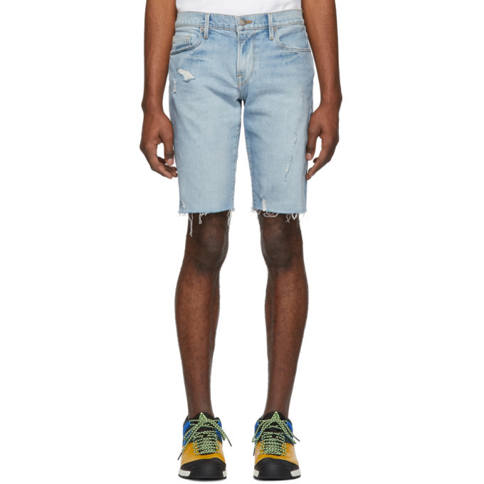 frame denim cutoff shorts