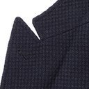 Oliver Spencer - Navy Onslow Unstructured Double-Breasted Basketweave Wool and Cotton-Blend Blazer - Blue