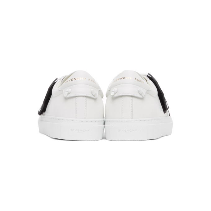 Givenchy White Crossed Strap Urban 