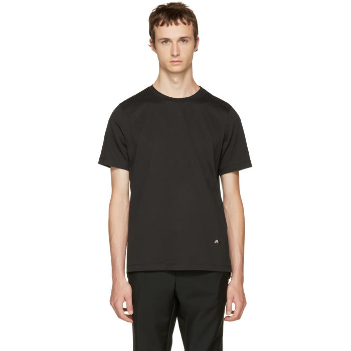 Paul Smith Black Rainbow Gents T-Shirt Paul Smith