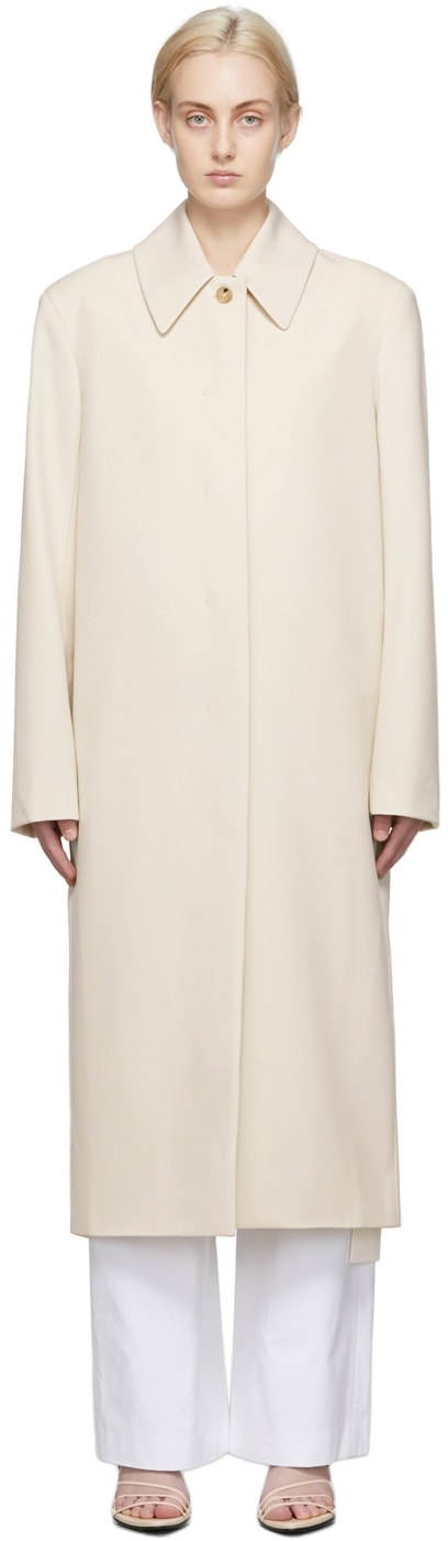 Photo: Arch The Beige Stand Collar Coat