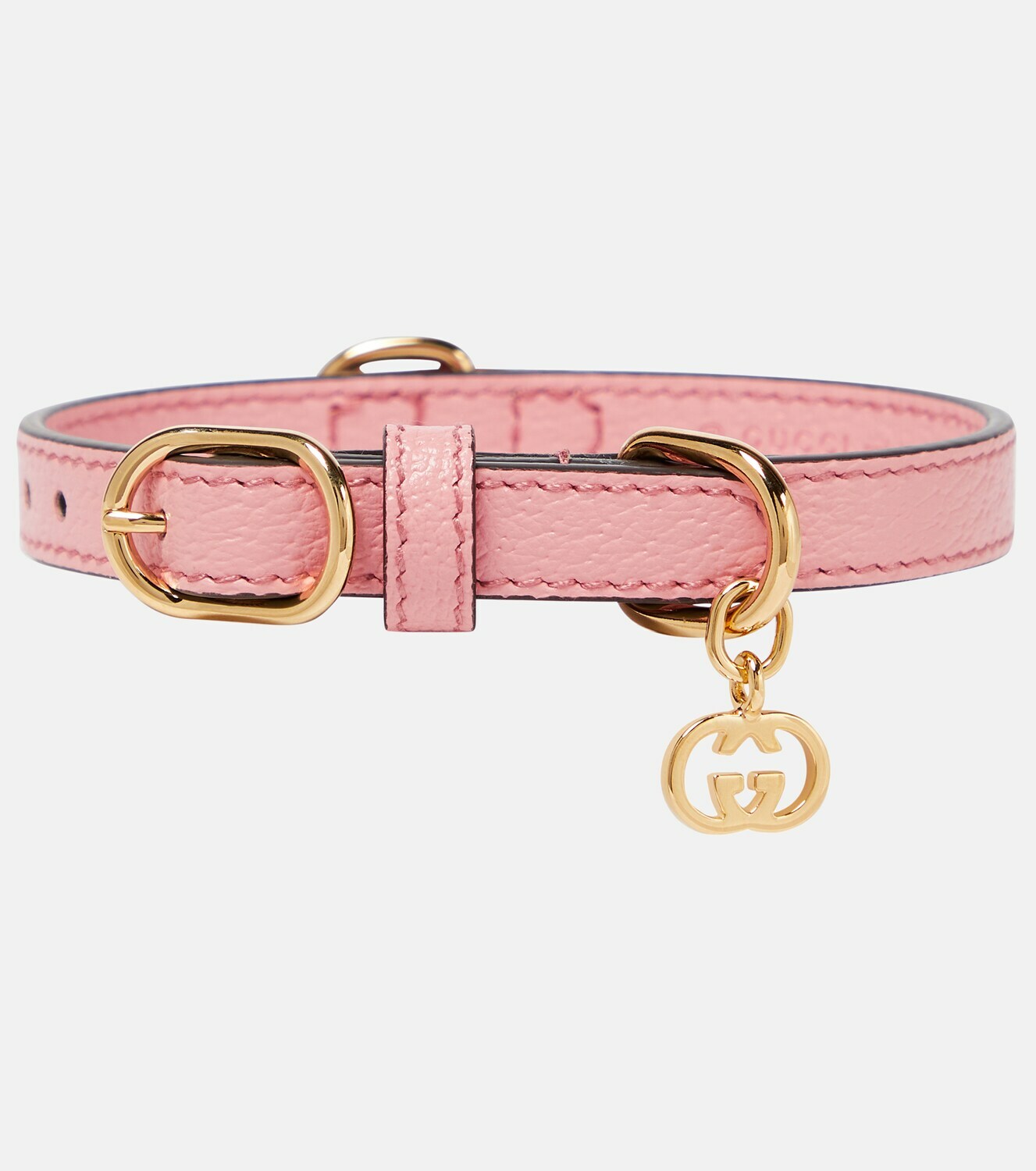 Gucci Interlocking G XS faux leather dog collar Gucci