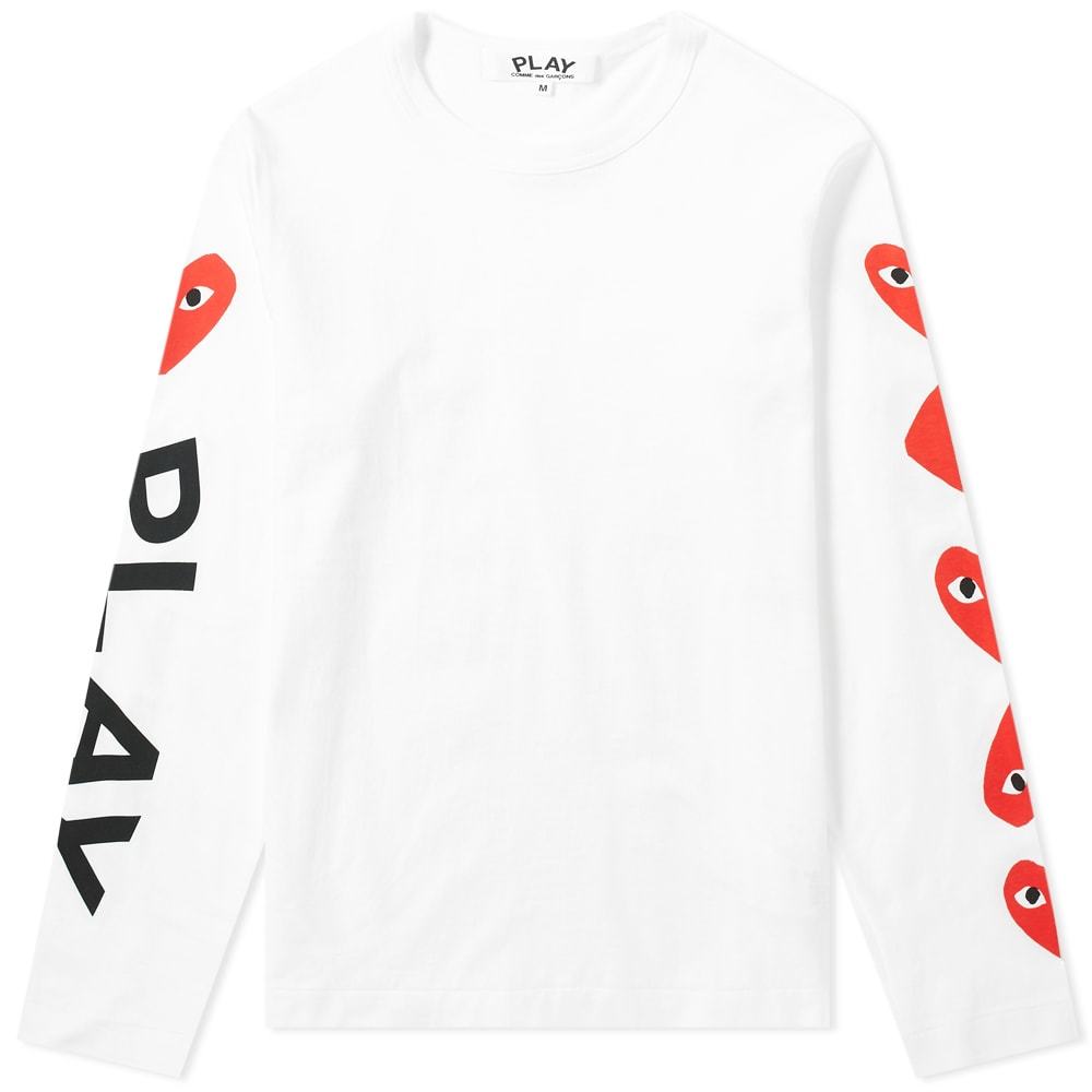 Long Sleeve Multi Heart Logo Tee 