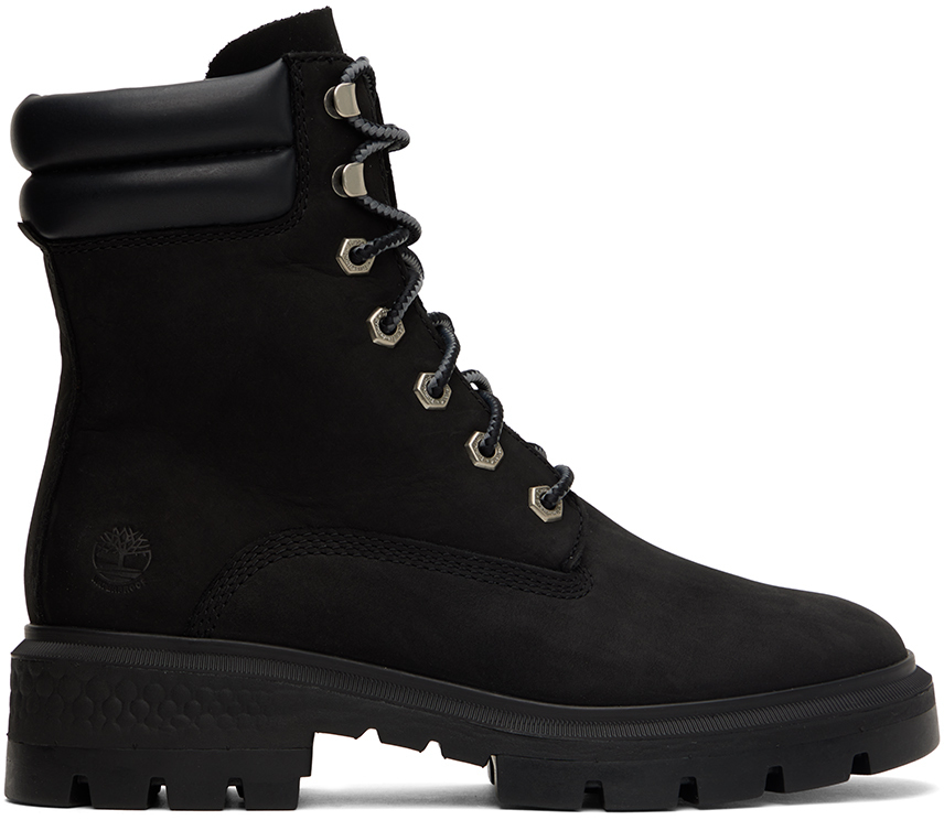 Timberland Black Cortina Valley Ankle Boots Timberland