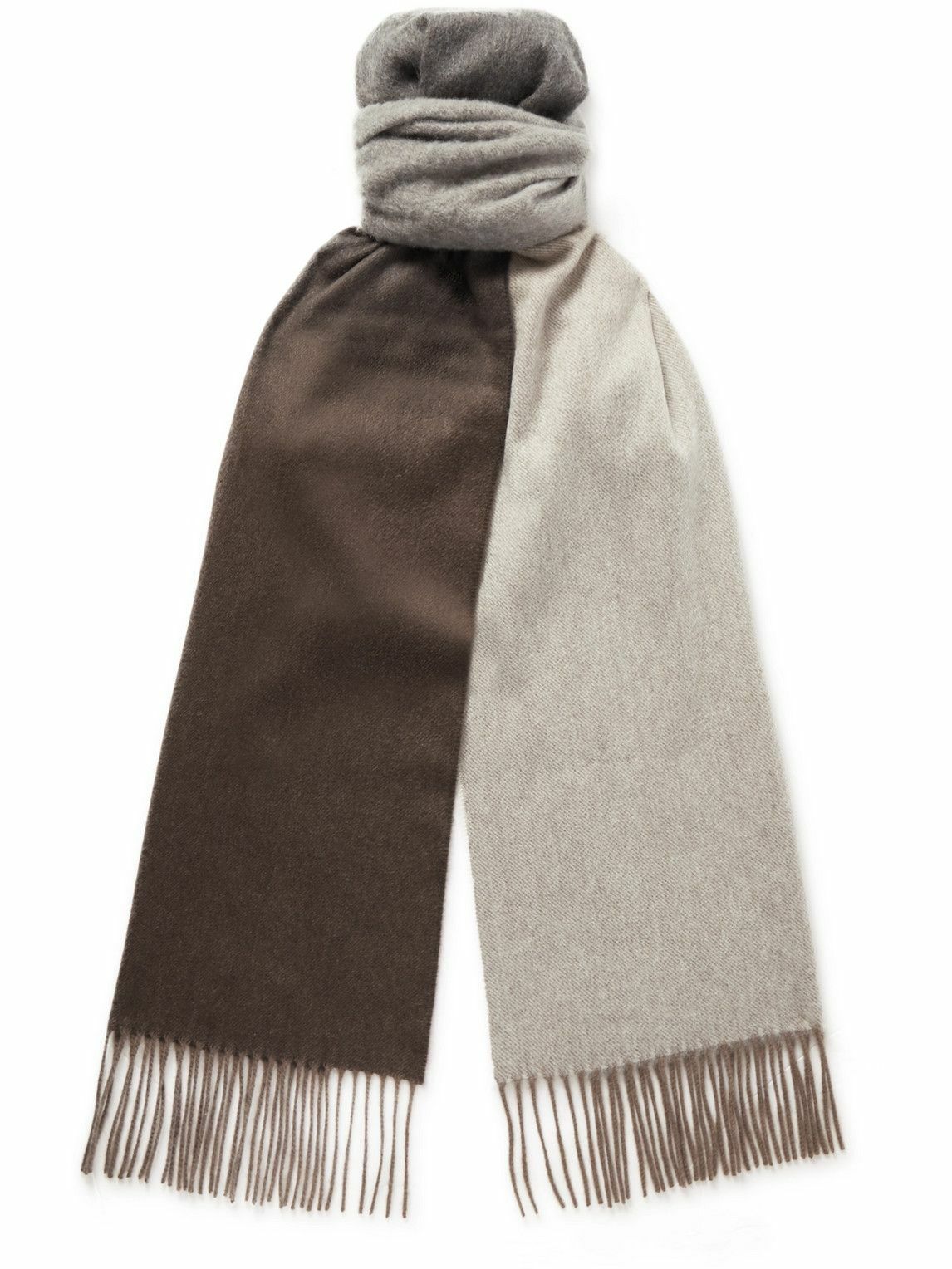 Johnstons of Elgin - Frayed Ombré Cashmere Scarf Johnstons of Elgin