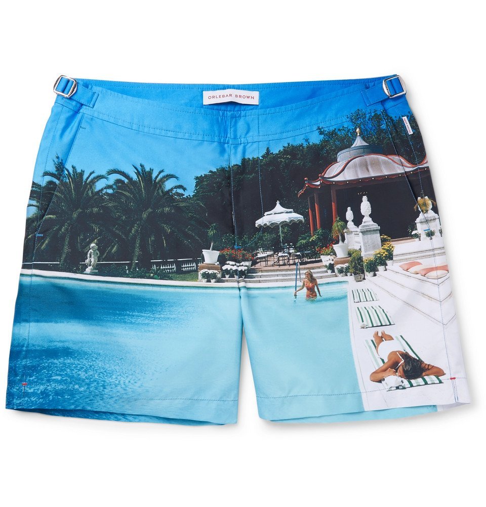 Orlebar Brown - Bulldog Mid-Length Printed Swim Shorts - Men - Multi ...