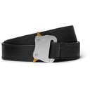 1017 ALYX 9SM - 4.5cm Black Embossed Leather Belt - Black