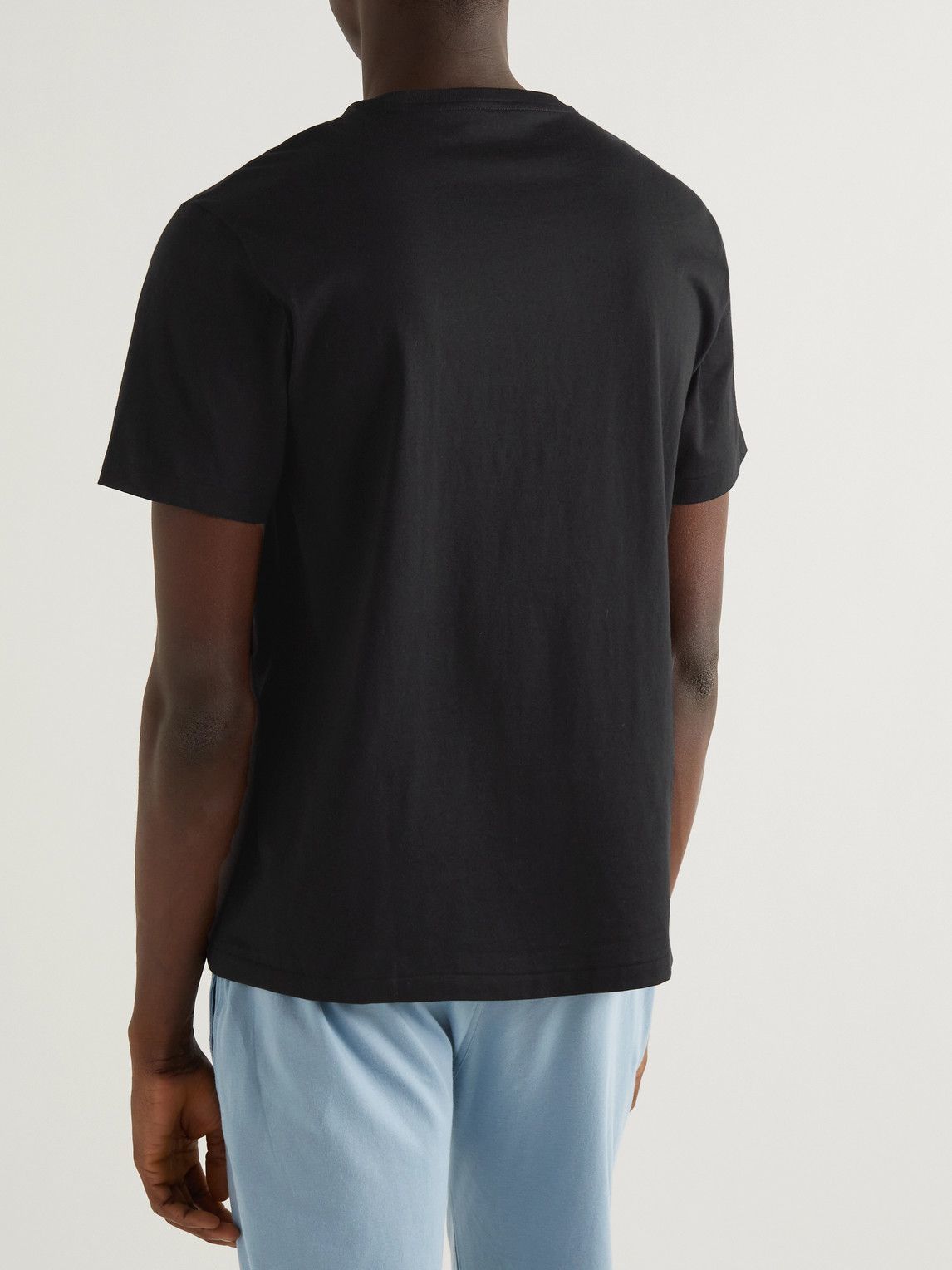 Polo Ralph Lauren - Logo-Print Cotton-Jersey Pyjama T-Shirt - Unknown