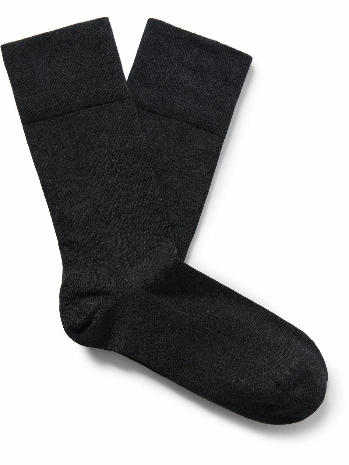 Falke - Sensitive London Cotton-Blend Socks - Gray FALKE Ergonomic ...