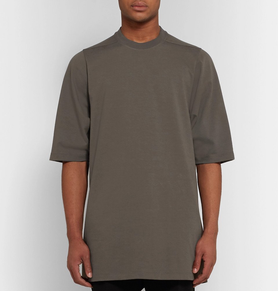 リックオウエンス・RICK OWENS】Cotton-jersey T-shirt - www.gsspr.com