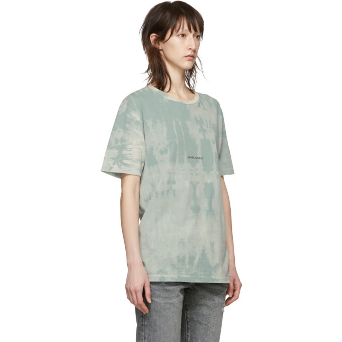 saint laurent tie dye t shirt