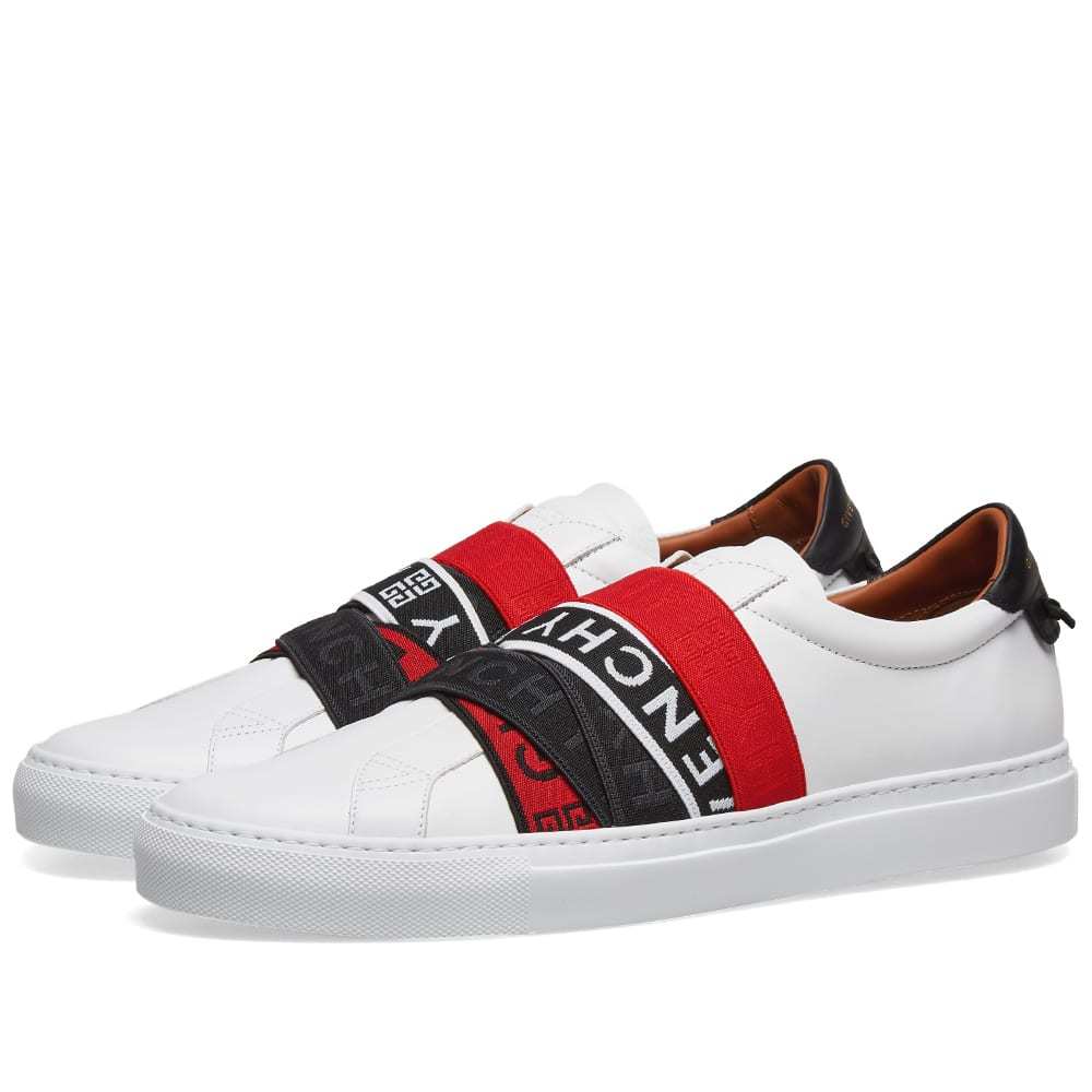 givenchy urban street sneakers red