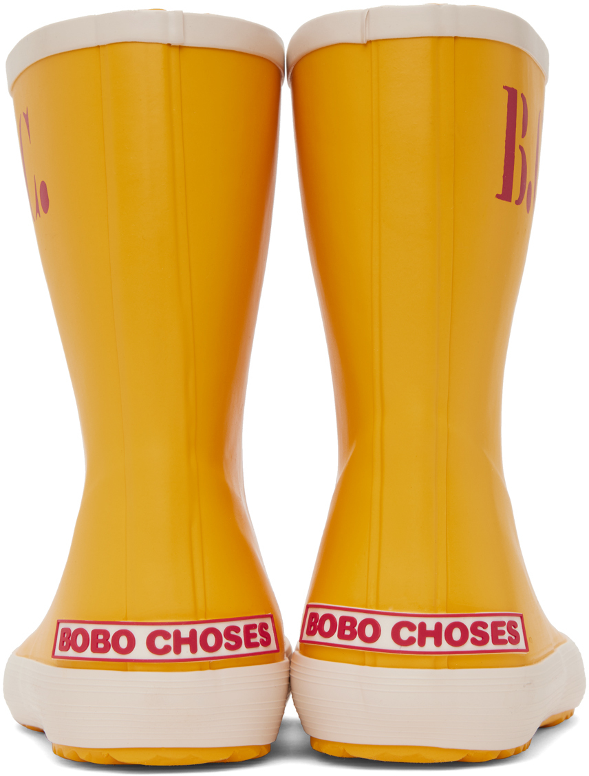 Bobo Choses Kids Yellow B.C. Rain Boots Bobo Choses