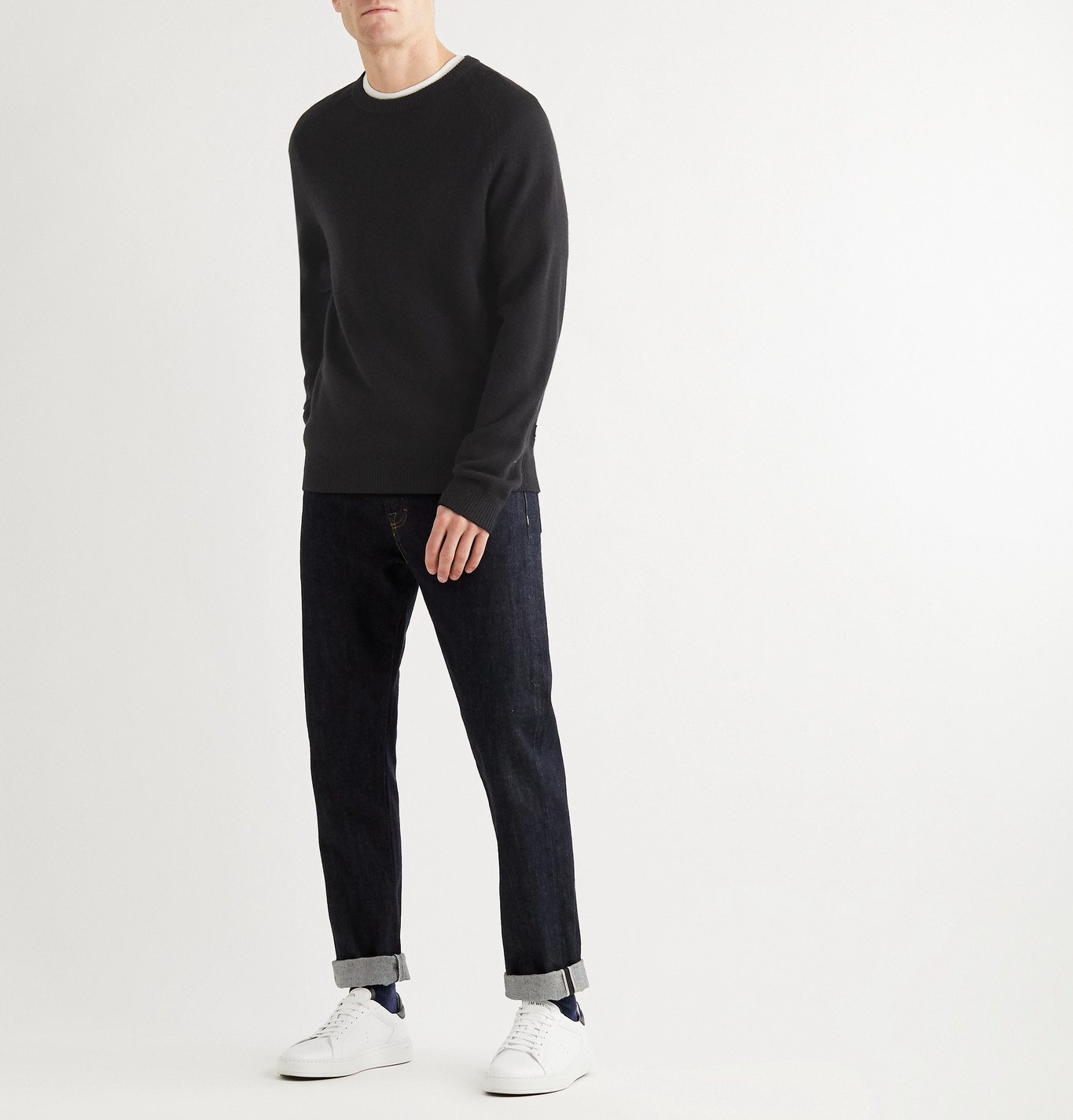 Hugo Boss Cashmere Sweater Black Hugo Boss