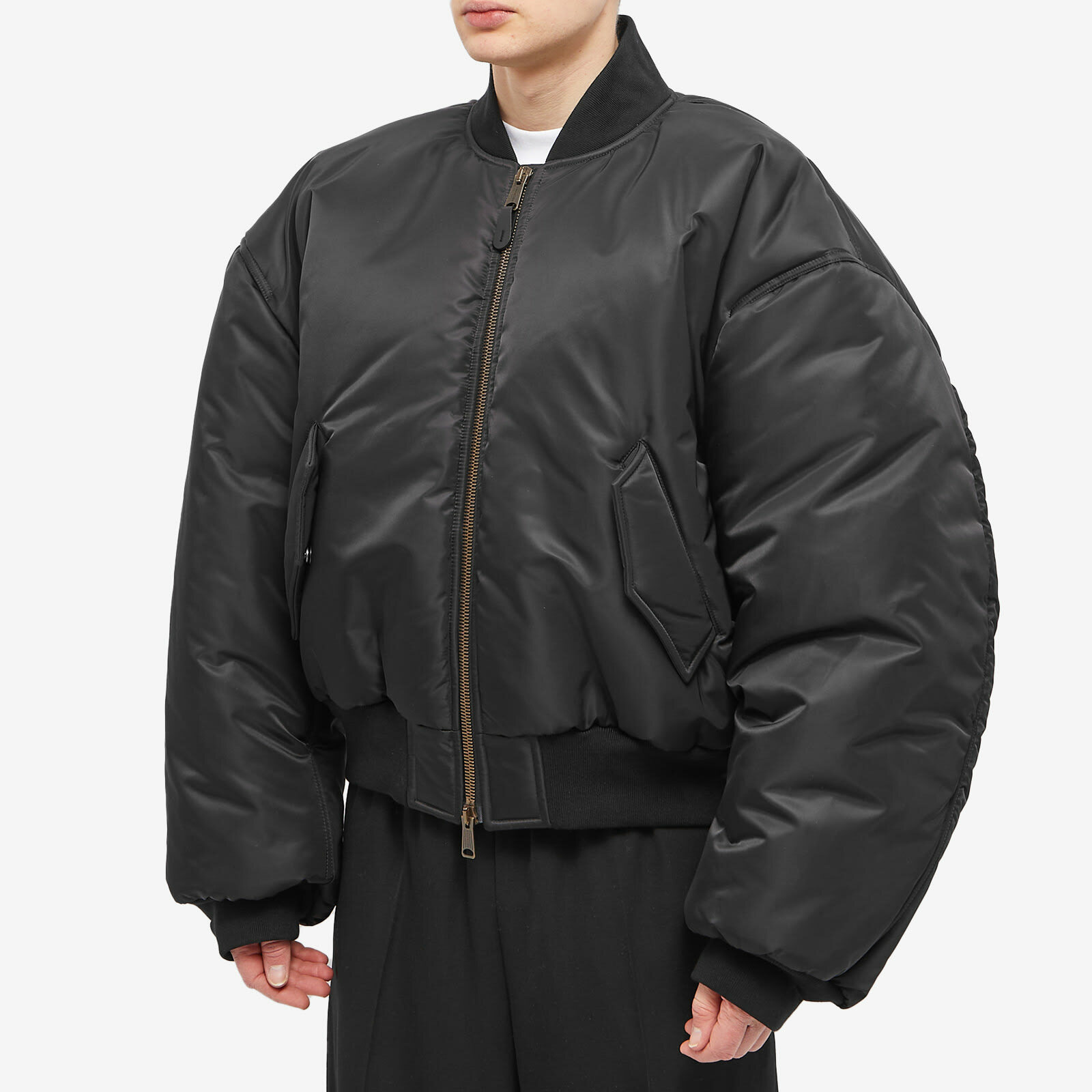 Balenciaga Men's Classic Bomber Jacket in Black Balenciaga