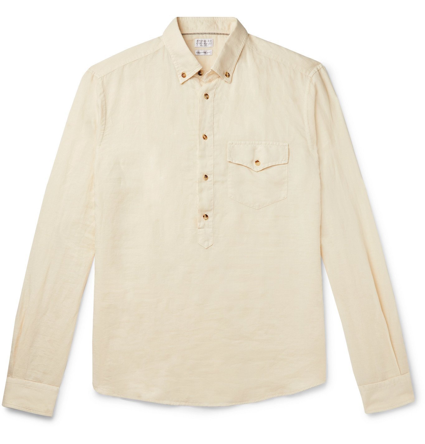 half button down shirt