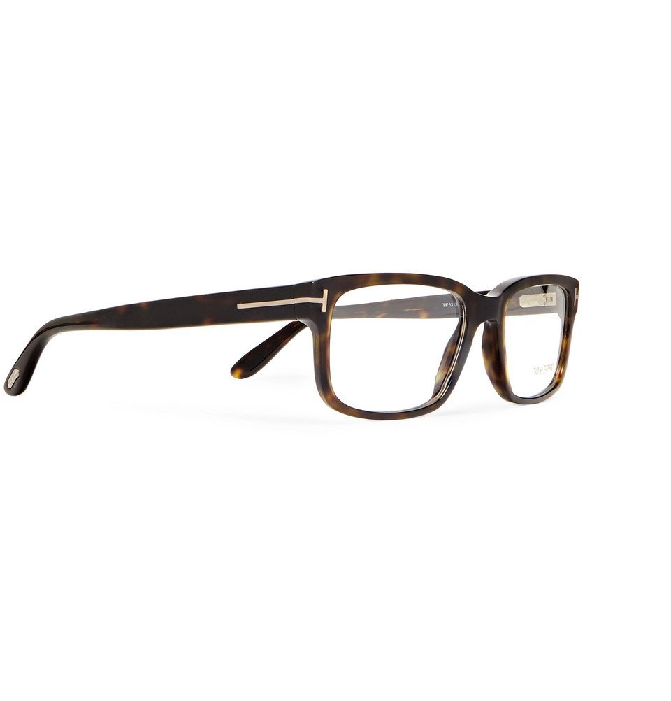 tom ford square acetate optical glasses