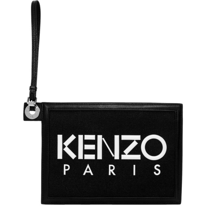 Kenzo Black A5 Kombo Pouch Kenzo