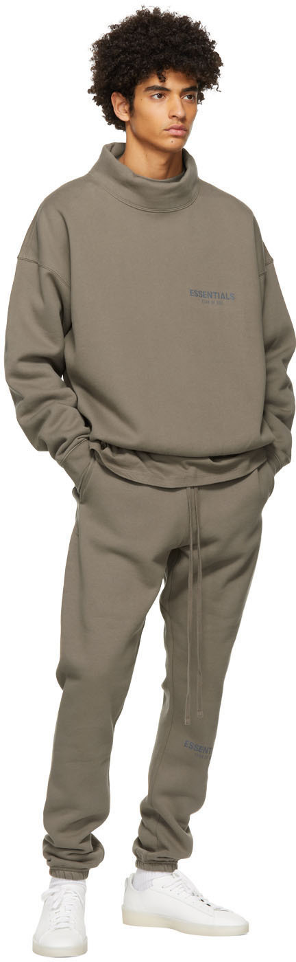 essentials taupe tracksuit