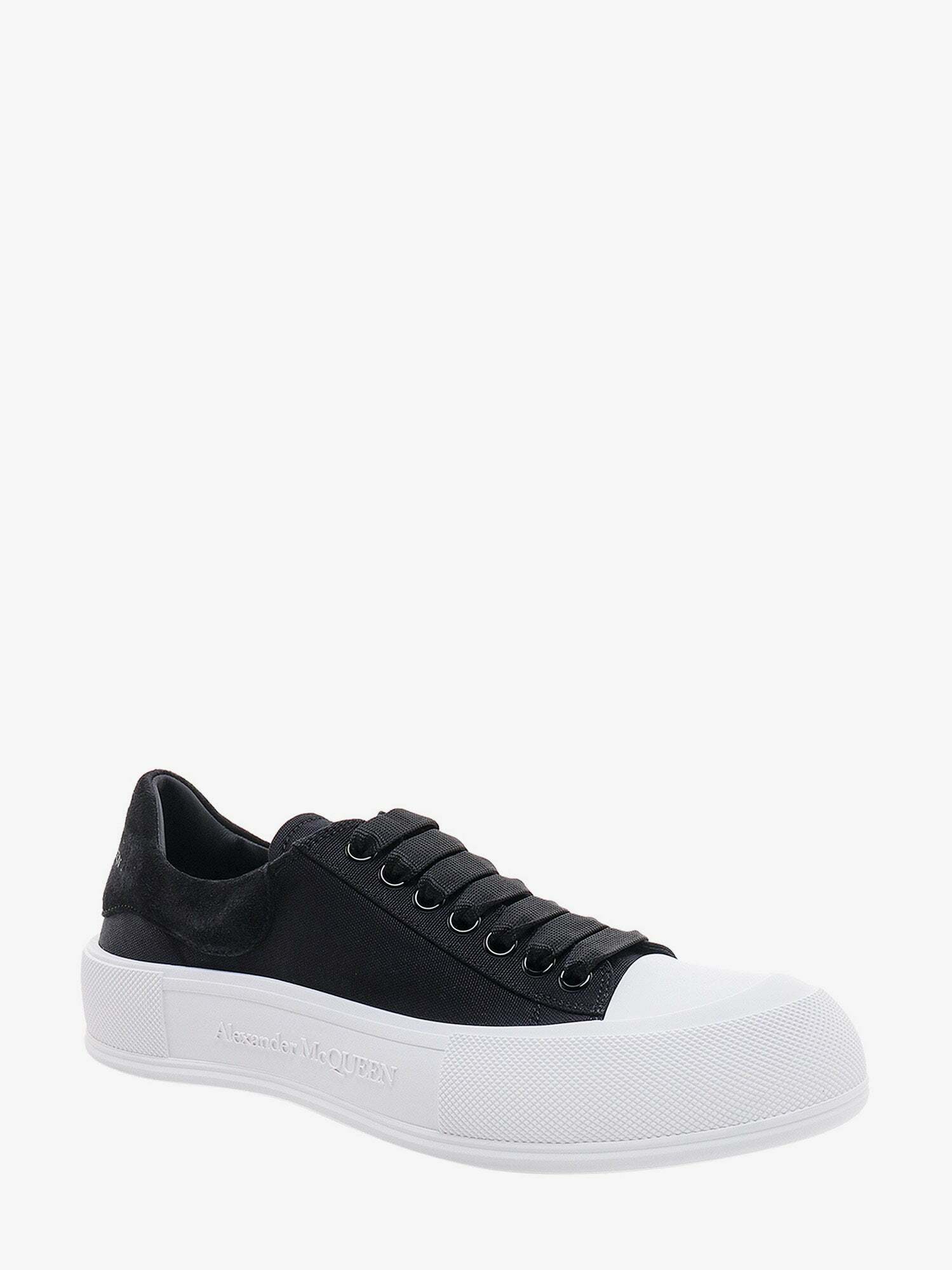 alexander mcqueen black snakeskin sneakers