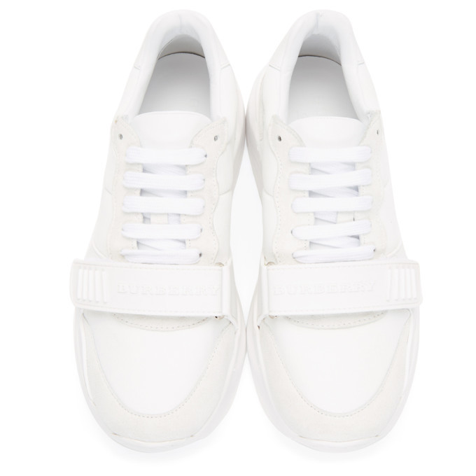 Burberry White Regis Sneakers Burberry