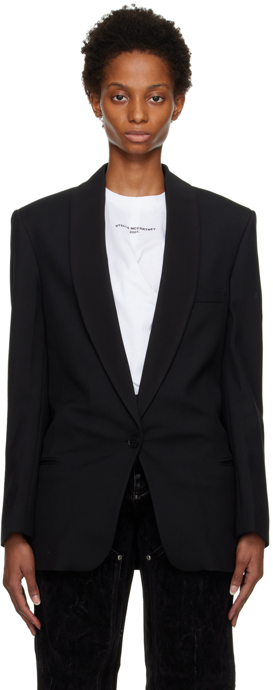 Stella McCartney Black Shawl Lapel Blazer Stella McCartney