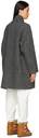 Isabel Marant Etoile Grey Wool Jelanyo Coat