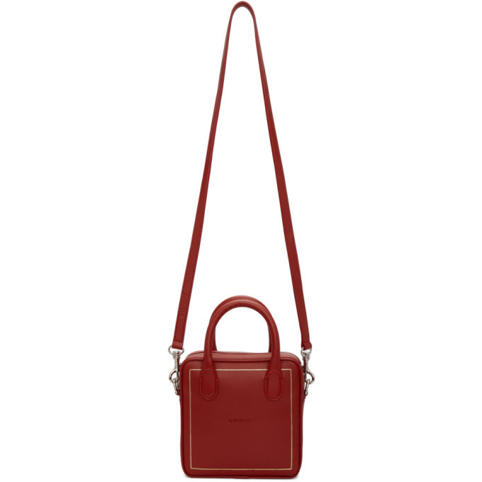 Dheygere Red Jewellery Box Shoulder Bag Dheygere