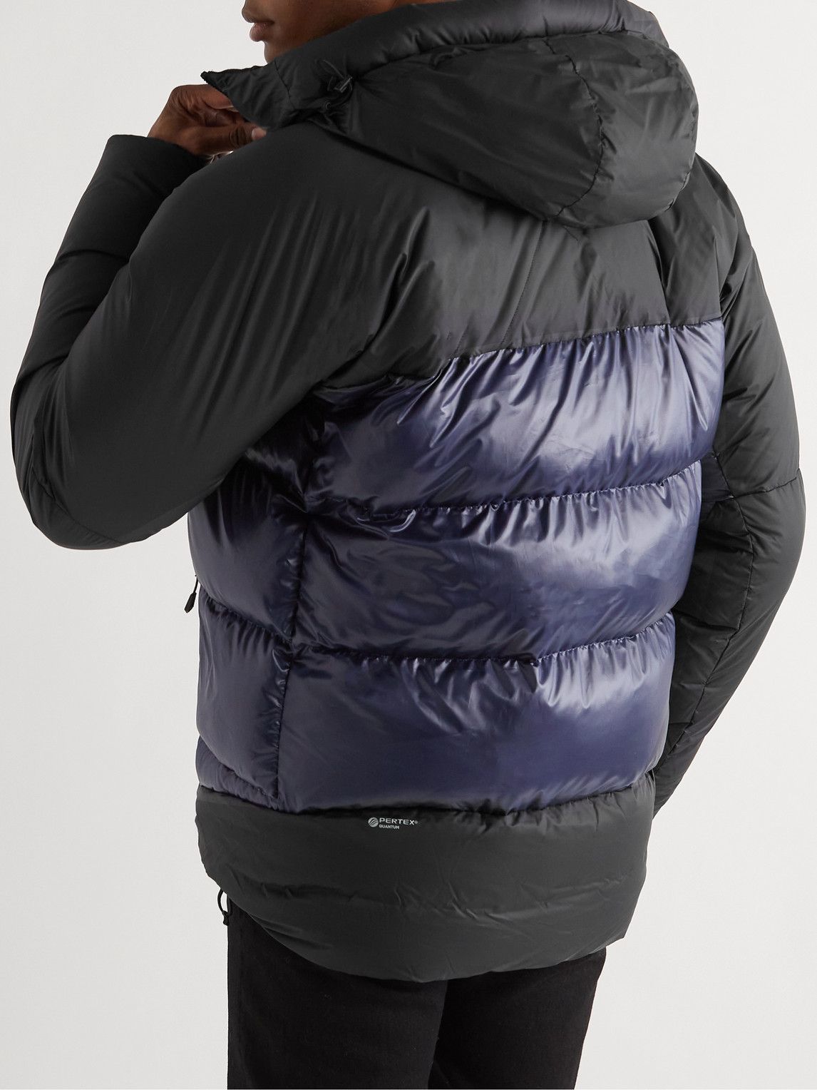 Polo Ralph Lauren - Carlton Panelled Quilted Recycled Ripstop Hooded Jacket - Blue