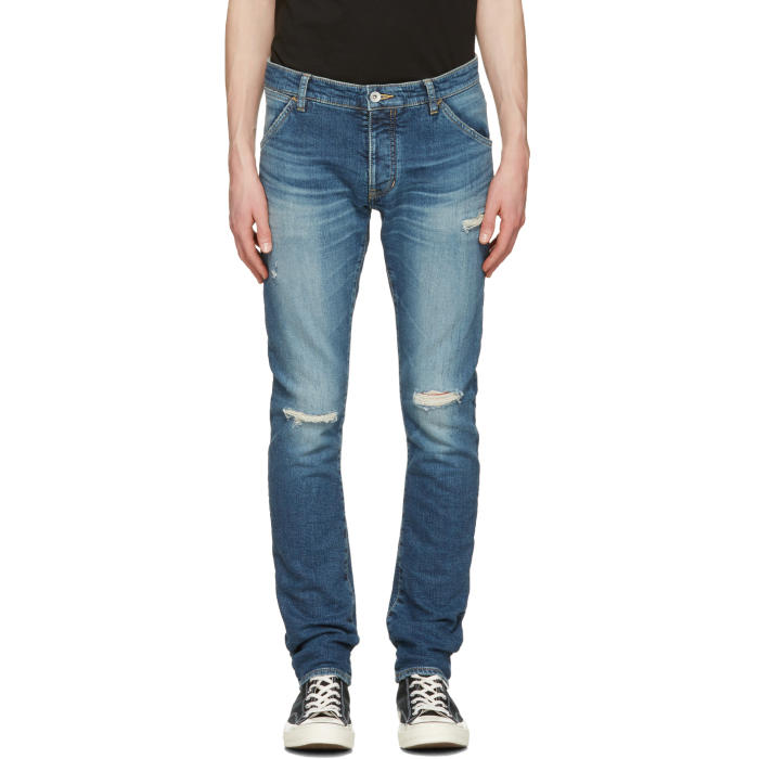 Attachment Indigo Distressed Skinny Jeans Attachment