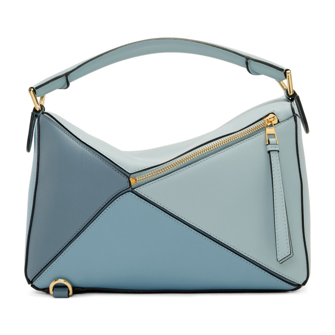 Loewe Blue Puzzle Bag Loewe