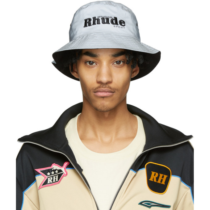Rhude Reversible Grey Puma Edition Bucket Hat Rhude
