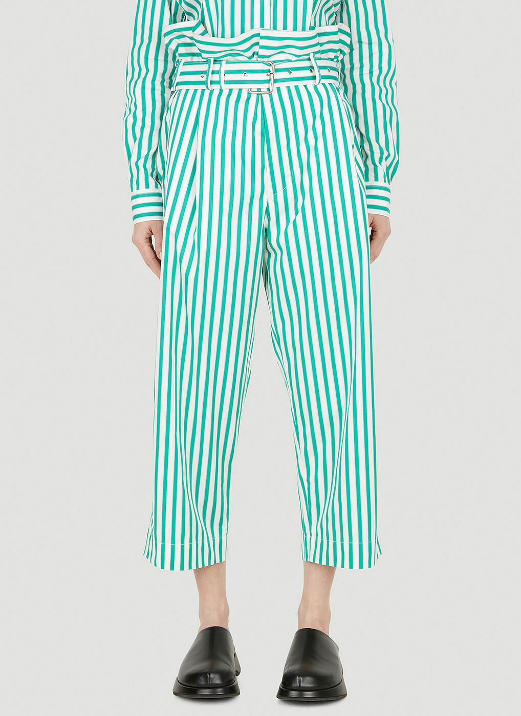 Striped Pants in Green Plan C